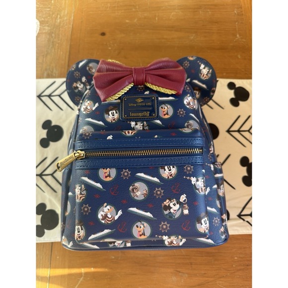 Loungefly Other - Disney Cruise Line Treasure Adventure DCL Mickey Loungefly Backpack Bag New Tag